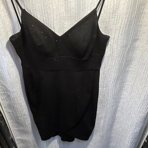 Elegant Black Sleeveless Dress